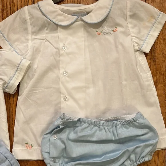 Little English & the Proper Peony - boys 18 months Easter clothes